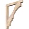 Ekena Millwork Balboa Craftsman Smooth Bracket, Douglas Fir, 3 1/2"W x 36"D x 42"H BKT04X36X42BOA04SDF - alternate 1